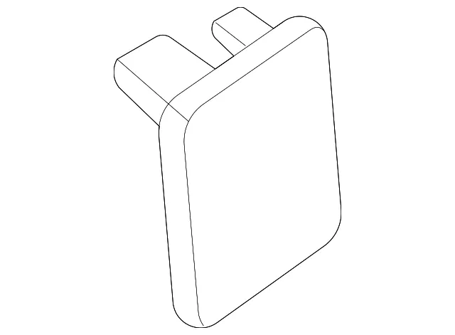 Body B-Pillar Trim Panel Cap - Nissan (76917-7JA1A)