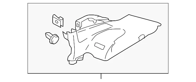 Rear Pillar Finisher, Right - Nissan (76934-6MR0A)