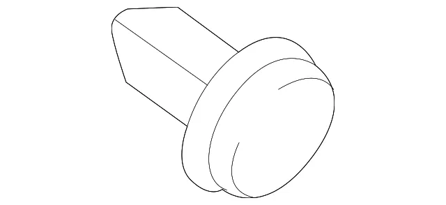 Body A-Pillar Trim Panel Clip - Nissan (76988-3GF0A)