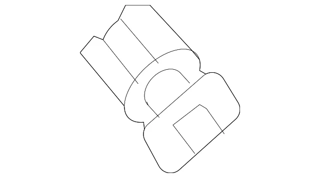 Windshield Pillar Trim Clip - Nissan (76988-5MS0A)