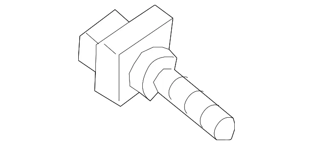 Body A-Pillar Trim Panel Clip - Nissan (76988-6LB5A)
