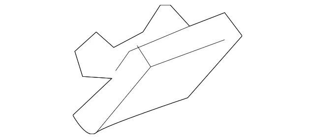 Center Pillar Lower Garnish Cap - Nissan (76998-6CA0A)