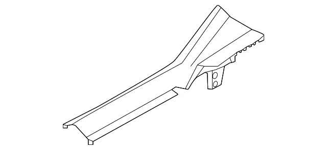 Door Sill Plate - Nissan (769B4-5MR0A)