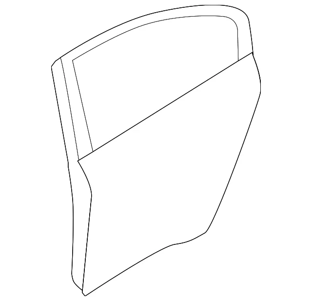 Door Shell - Driver's Side (LH) - Kia (77003-3T001)