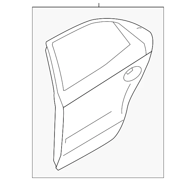 Door Shell - Kia (77004-4C000)