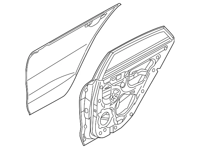 Door Shell - Kia (77004-H9100)