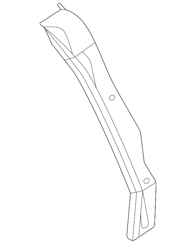 Body D-Pillar Reinforcement - Nissan (77645-7JA0A)