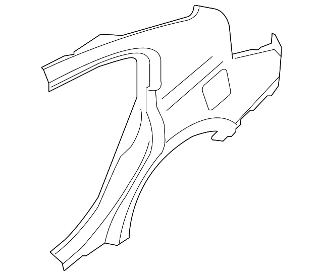 Quarter Panel - Driver's Side (LH) - Nissan (78101-JA030)