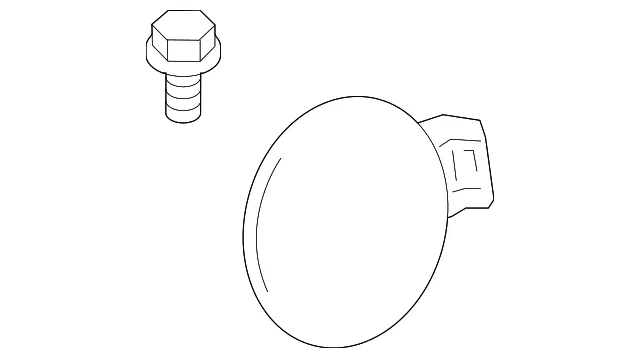 Fuel Filler Door - Nissan (78830-JF01E)