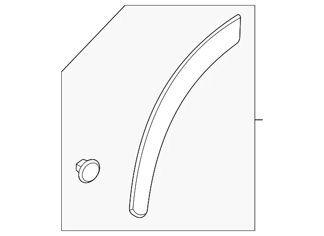 Wheel Arch Molding - Nissan (78861-6RA0A)
