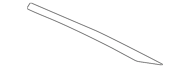 Body C-Pillar Molding - Nissan (78872-6GP0A)