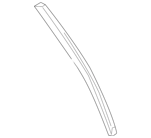 Wheel Opening Molding - Driver's Side (LH) - Nissan (788A1-6GA4A)