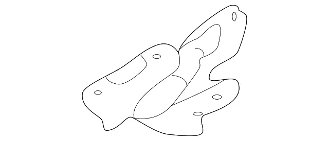 Hinge - Driver's Side (LH) - Kia (79110-FD100)