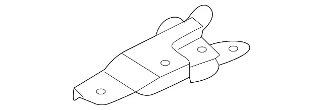 Hinge - Passenger Side (RH) - Kia (79120-3C000)