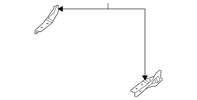 Hinge - Passenger Side (RH) - Kia (79120-3E000)