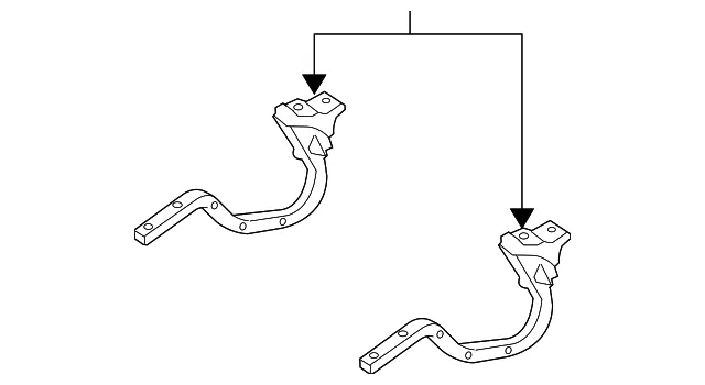Hinge - Driver's Side (LH) - Kia (79210-1G000)