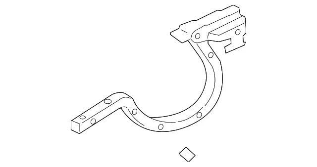 Hinge - Driver's Side (LH) - Kia (79210-2F000)