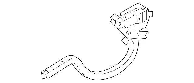Hinge - Driver's Side (LH) - Kia (79210-A7200)