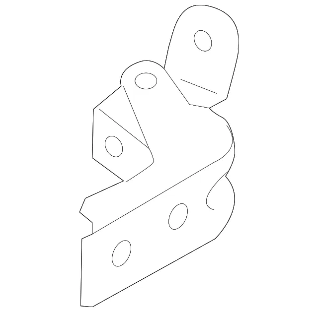 Upper Hinge - Driver's Side (LH) - Kia (79310-3X200)