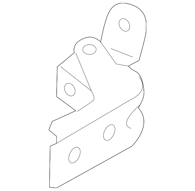 Lower Hinge - Driver's Side (LH) - Kia (79330-3X200)
