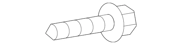 Hinge Bolt - Kia (79359-38000)