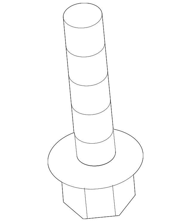 Hinge Bolt - Kia (79359-3K100)