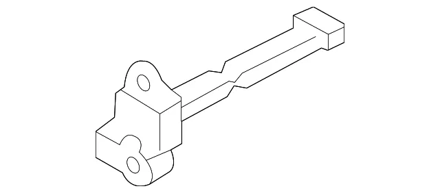 Door Check - Passenger Side (RH) - Kia (79390-2K000)