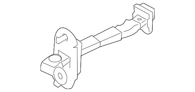 Door Check - Passenger Side (RH) - Kia (79390-B2000)