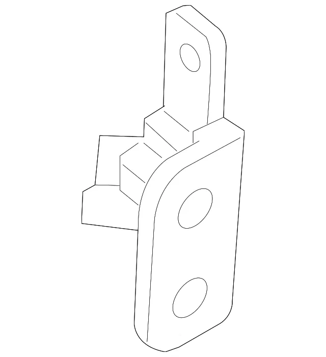 Upper Hinge - Driver's Side (LH) - Kia (79410-3F000)