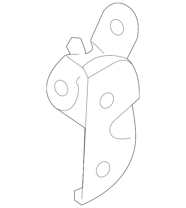 Upper Hinge - Kia (79410-D8000)
