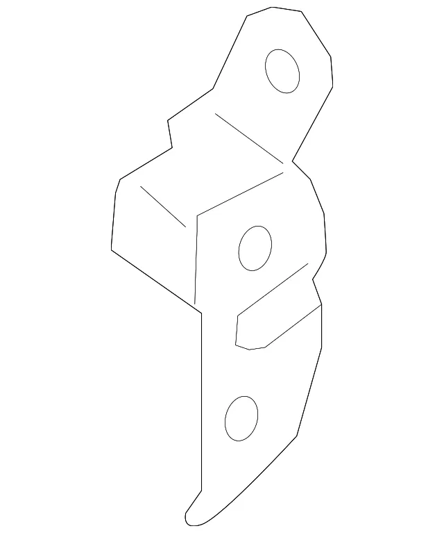 Upper Hinge - Driver's Side (LH) - Kia (79410-F6000)