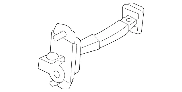 Door Check - Passenger Side (RH) - Kia (79490-B2000)