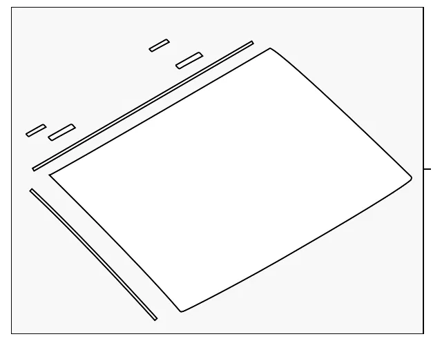 Back Glass - Nissan (79700-4RA1A)