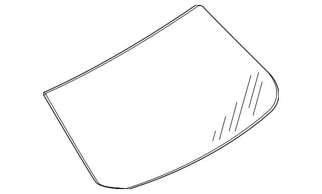 Back Glass - Nissan (79700-5EE0A)