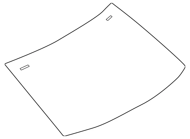 Back Glass - Nissan (79700-6MW0A)