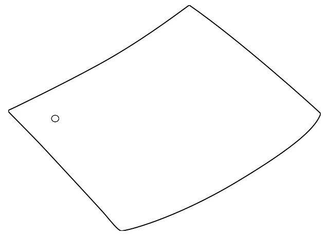 Back Glass - Nissan (79700-9HF0A)
