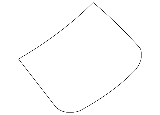 Back Glass - Nissan (79712-3TA1A)