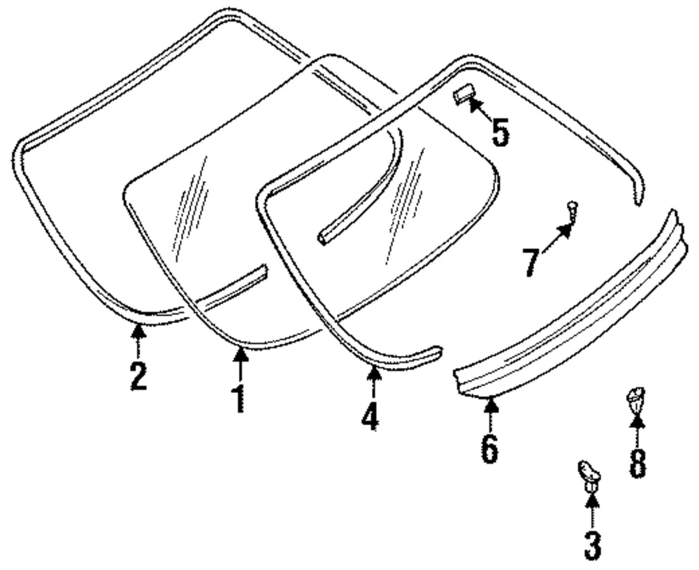Reveal Molding - Nissan (79752-65F20)