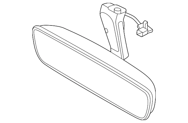 Interior Rear View Mirror - Volvo (80000176)
