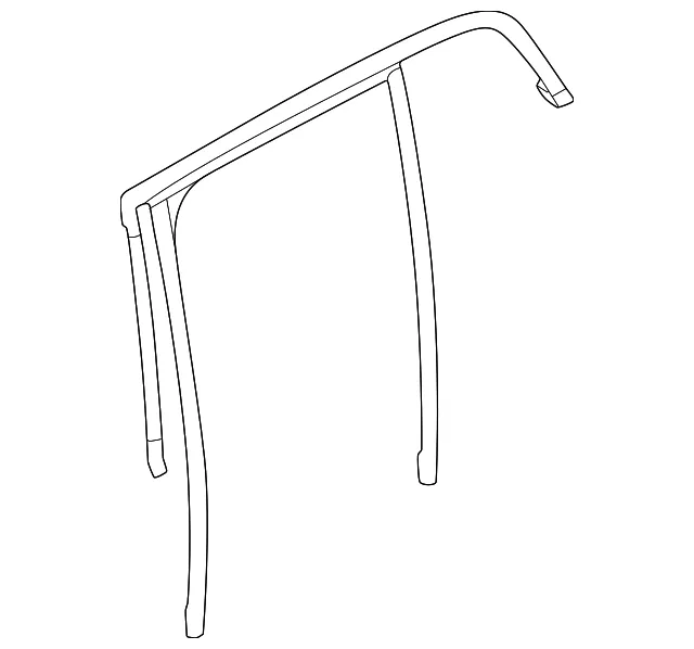 Door Window Belt Weatherstrip - Volvo (80000504)