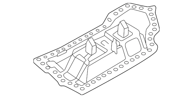 Body A-Pillar Baffle Plate - Volvo (80000952)
