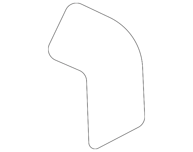 Body A-Pillar Baffle Plate - Volvo (80000970)