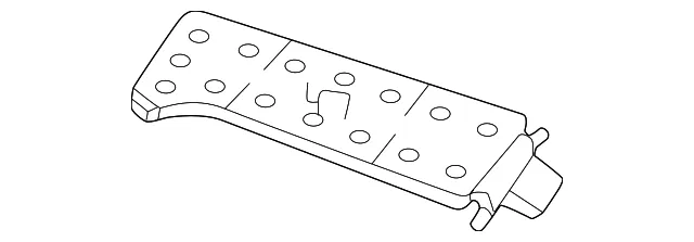Body C-Pillar Baffle Plate - Volvo (80000981)