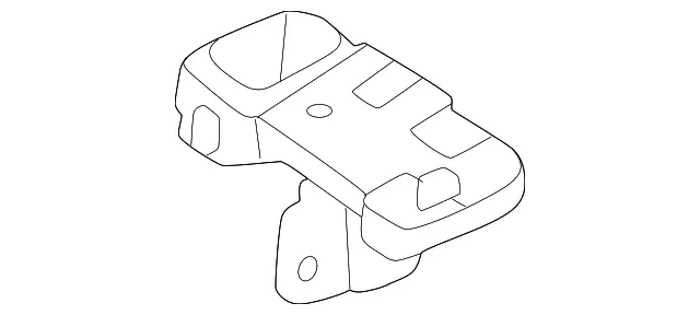 Folding Seat Latch Release Handle Bezel - Volvo (80001228)
