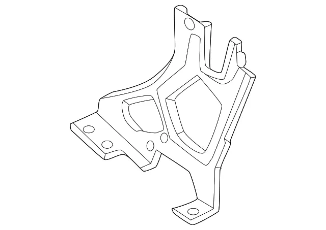 Radiator Support Splash Shield Bracket - Volvo (80001812)