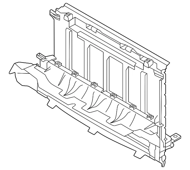 Radiator Support Air Deflector - Volvo (80005258)