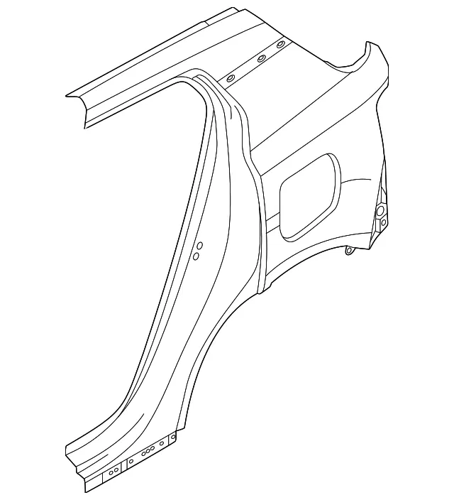 Quarter Panel - Volvo (80008972)