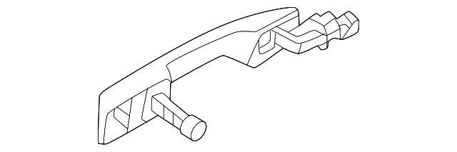 Handle, Outside - Volvo (80010826)