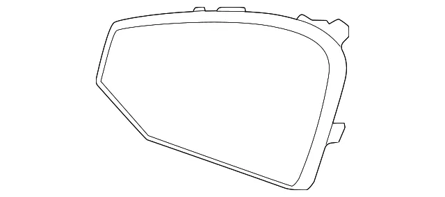 Mirror Glass - Volvo (80011080)