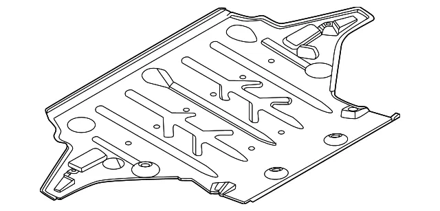 Floor Pan Splash Shield - Volvo (80017026)